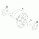 690 ENDURO ENGINE Балансирный вал