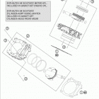 190 RC8R ENGINE Цилиндры