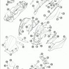 990 SMT CHASSIS Обтекатель, крылья