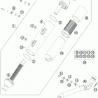 350 EXCF CHASSIS Глушитель