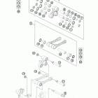 450 SXF CHASSIS Соединение рычагов