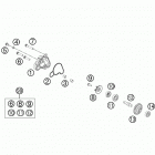 50 MINI ENGINE Водяной насос