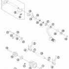 250 XCFW ENGINE Механизм переключения