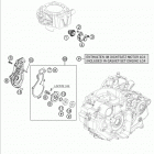 690 ENDURO ENGINE Водяной насос