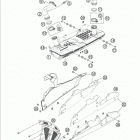 190 RC8R CHASSIS Глушитель