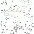 350 SXF CHASSIS Электрика
