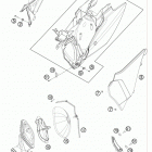 250 XC CHASSIS Воздушный фильтр