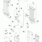 250 XCFW ENGINE Система охлаждения