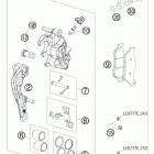FE 570 Chassis Передний тормозной суппорт