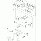 250 XC CHASSIS Соединение рычагов