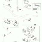 250 XCFW CHASSIS Руль