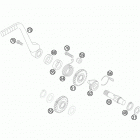 85 SX ENGINE Кик стартер