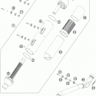 350 EXCF CHASSIS Глушитель