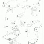65 SX ENGINE Специальный инструмент
