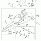 RC8R WHITE CHASSIS Бугель