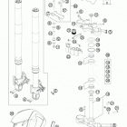 990 SMT CHASSIS Передняя вилка