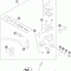 690 ENDURO CHASSIS Главный цилиндр тормозной
