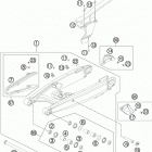 990 ADVR CHASSIS Бугель