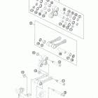 450 SXF CHASSIS Соединение рычагов