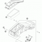 690 ENDURO CHASSIS Воздушный фильтр