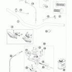 250 XC CHASSIS Руль