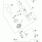 RC8R WHITE CHASSIS Топливный насос