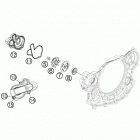 500 EXC ENGINE Водяной насос