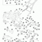 990 ADV BLUE CHASSIS Рама