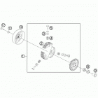 50 SX MINI ENGINE Сцепление