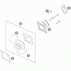 85 SX ENGINE Reed valve housing