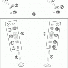 350 SXF ENGINE Клапана