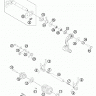 250 XCF ENGINE Механизм переключения