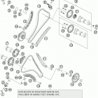 RC8R ENGINE Газо-распределительный механизм