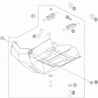 690 ENDURO CHASSIS Зажита двигателя