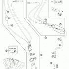 350 SXF CHASSIS Насос топливный