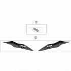 150 XC CHASSIS Наклейки