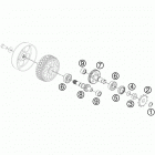 50 SX MINI ENGINE Трансмиссия
