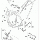 250 XC CHASSIS Рама