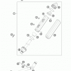 450 SXF CHASSIS Глушитель