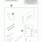 RC8R WHITE CHASSIS Аксессуары