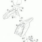50 SX CHASSIS Masc, fender