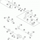 350 SXF ENGINE Механизм переключения