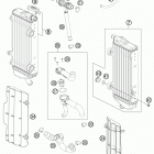 350 XCFW ENGINE Система охлаждения