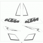 RC8R TRACK CHASSIS Наклейки