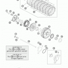690 ENDURO ENGINE Сцепление