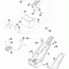 RC8R TRACK CHASSIS АКБ