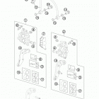 990 ADVR CHASSIS Передний тормозной суппорт