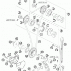 250 XCFW ENGINE Газо-распределительный механизм