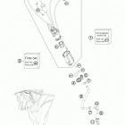 250 XCF CHASSIS Насос топливный