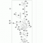 200 XCW ENGINE Карбюратор